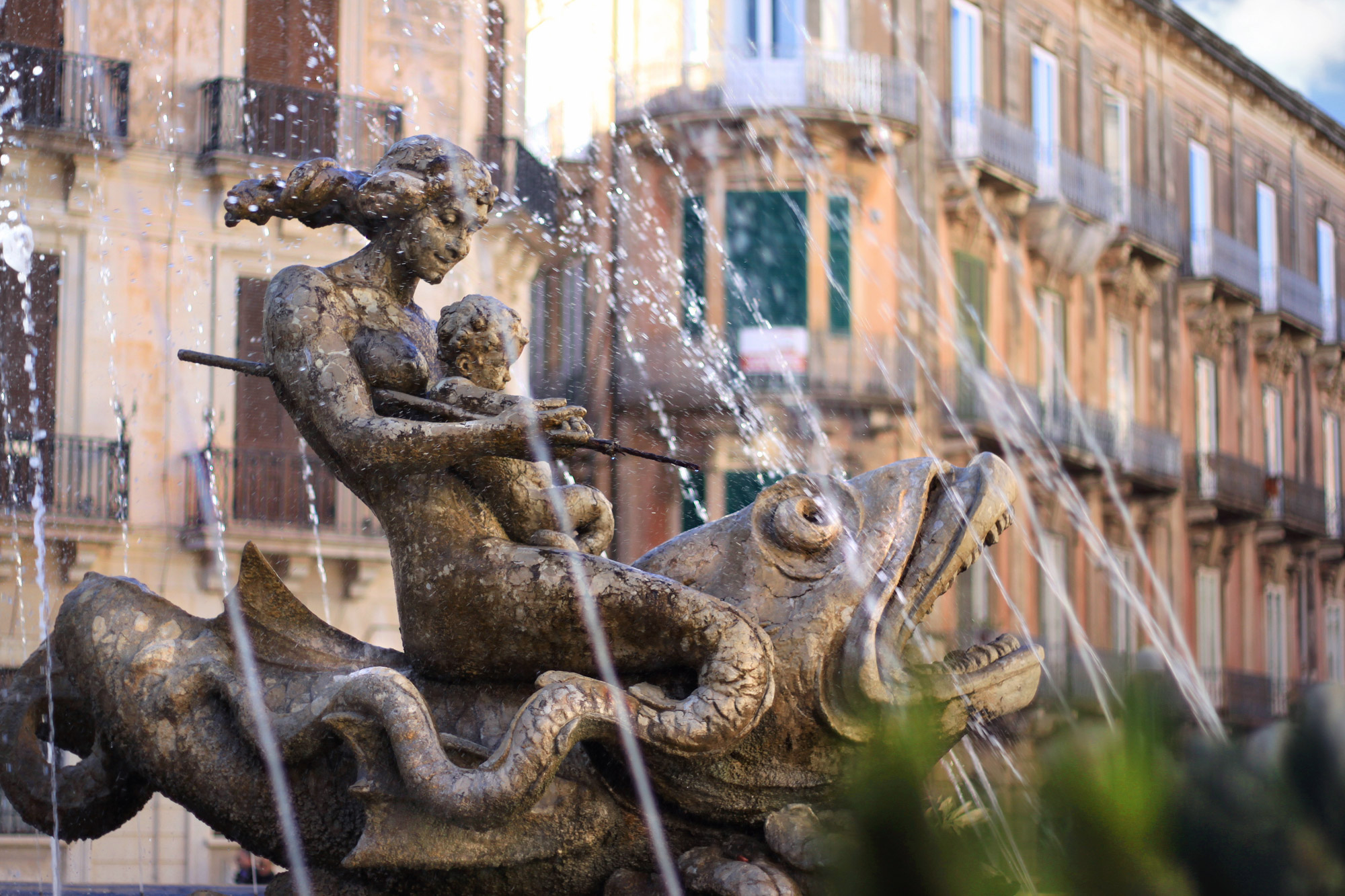 Artemis Fountain Syracuse, Sicily